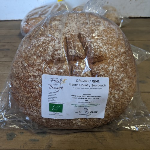 French country Organic Sourdough Loaf